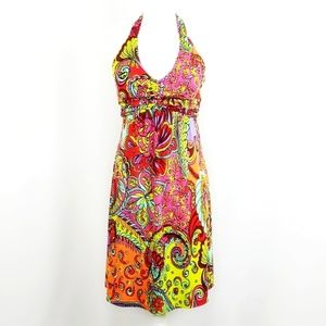 Halter Sundress Floral Size Medium